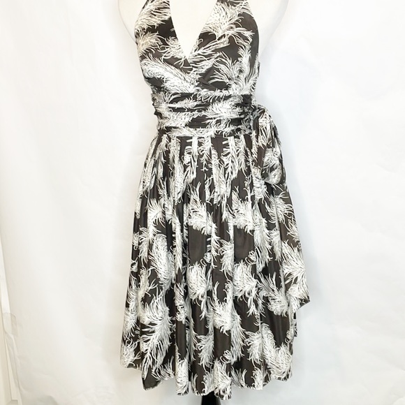 Stunning Antonio Melani Brown Halter Dress (Size 0) - Picture 7 of 14